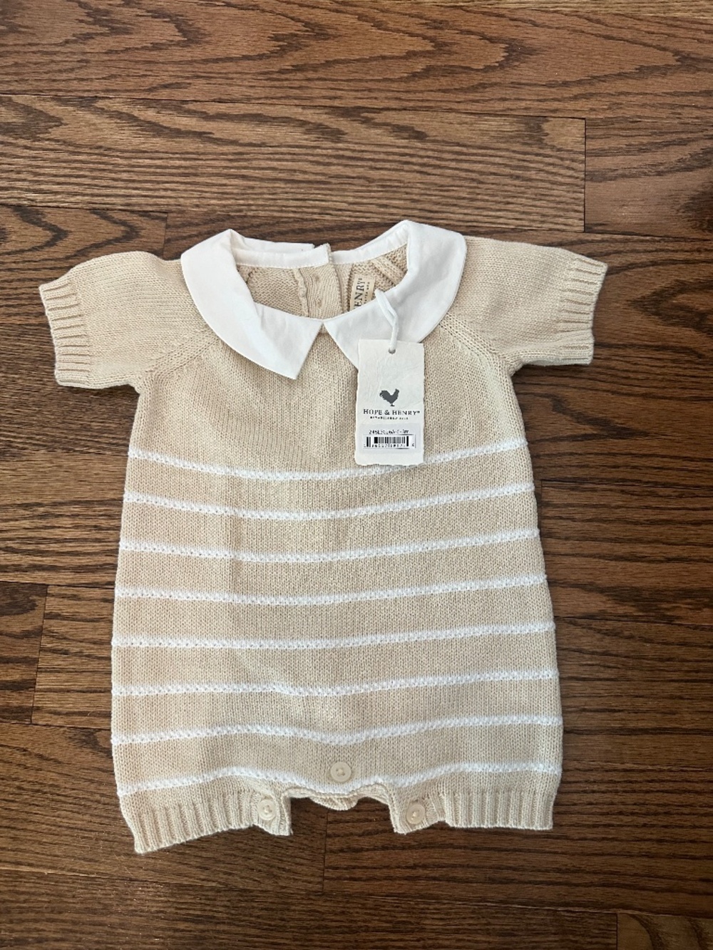 NWT Hope & Henry Onesie, 0-3 mo